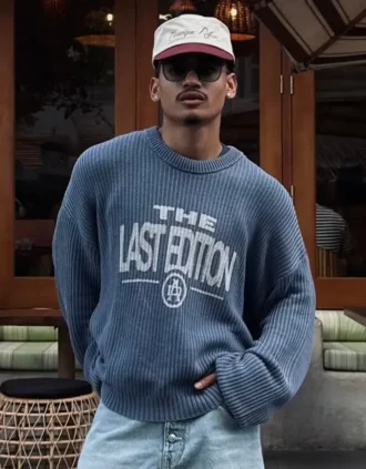 Pull à col rond Fit imprimé – Pulls et gilets