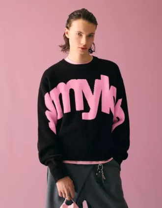 Pull à col rond imprimé – Pulls et gilets