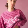 Pull à col rond rayé – Pulls et gilets – Homme