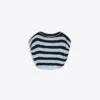 Pull rayé asymétrique – #Bershkastyle – Femme