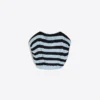 Pull rayé asymétrique – #Bershkastyle – Femme
