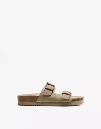 Sandales de ballerines à boucle