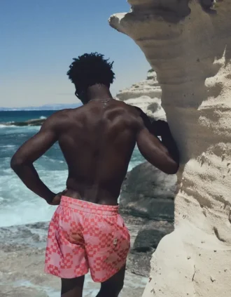 Short de bain imprimé à coupe ample – Accessoires