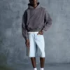 Sweat à capuche ample délavé – Sweats et hoodies