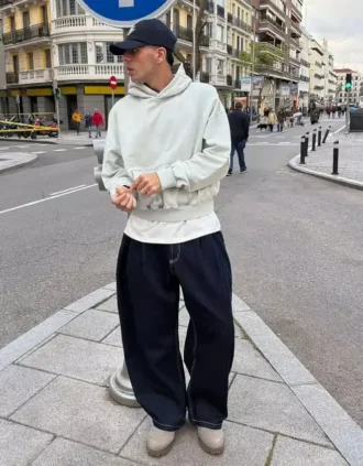 Sweat à capuche ample Fit – Sweats et hoodies – Homme