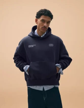 Sweat à capuche brodé coupe ample – Sweats et hoodies