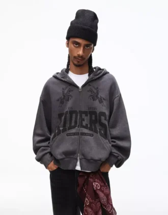 Sweat à capuche Fit imprimé – Sweats et hoodies
