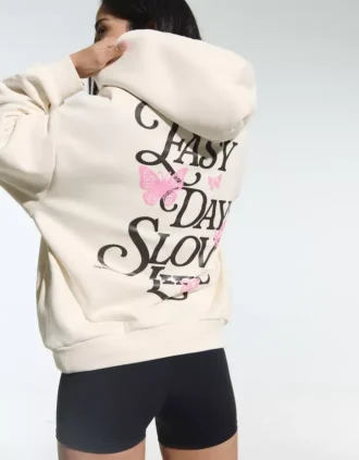 Sweat à capuche imprimé