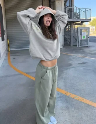 Sweat à capuche imprimé