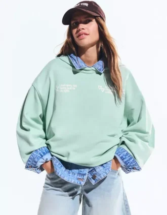 Sweat à capuche imprimé