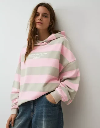 Sweat à capuche imprimé