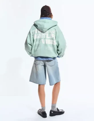 Sweat à capuche imprimé