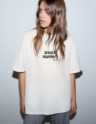 T-shirt à manches courtes avec imprimé