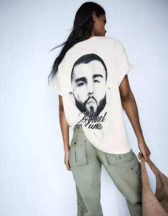 T-shirt à manches courtes avec imprimé Manuel Turizo – Femme