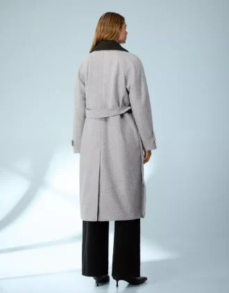 Trench-coat souple avec ceinture – Vestes et trenchs