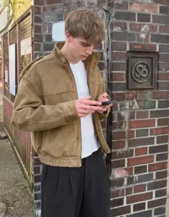Veste en simili-suède Veste en simili-suède
