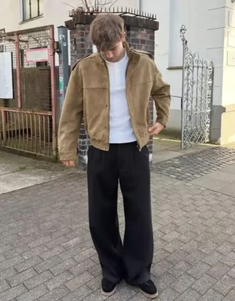 Veste en simili-suède Veste en simili-suède